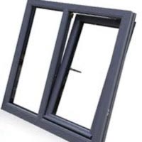 Gray Tilt And Turn Window