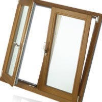 Light Oak Tilt And Turn Window
